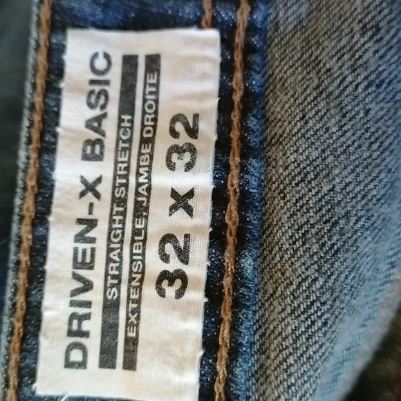 Buffalo By David Bitton Size 32x32 Straight Stretch Dark Wash Jeans - Picture 8 of 10